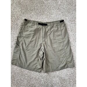 Patagonia Gi II Hiking Shorts Mens XL Sage Khaki Nylon Belted Cargo 57314